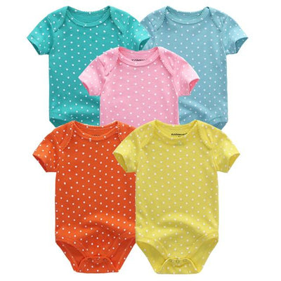 5 Pieces Baby Body suits