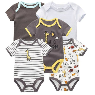 5 Pieces Baby Body suits