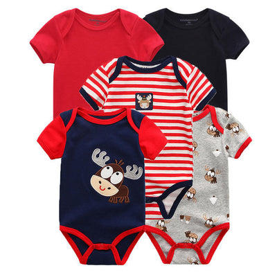 5 Pieces Baby Body suits