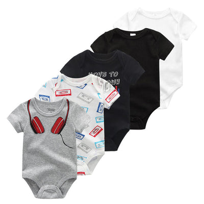 5 Pieces Baby Body suits