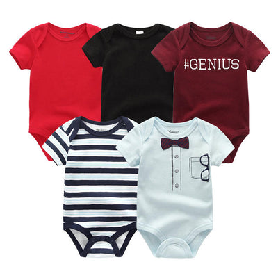 5 Pieces Baby Body suits