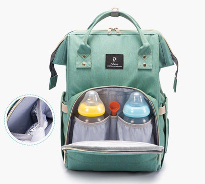 Large Capacity USB Maternity Baby Diaper Bag