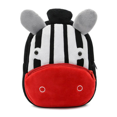 Animal Shaped Plush Backpack For Kids