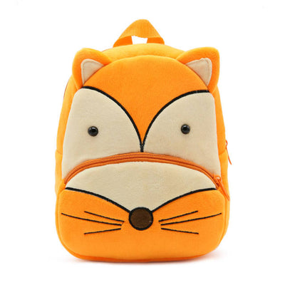 Animal Shaped Plush Backpack For Kids