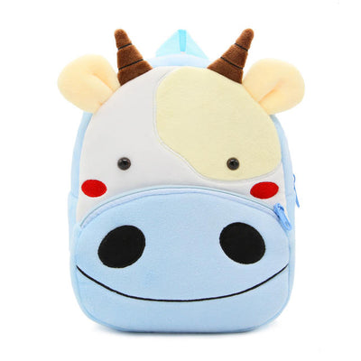 Animal Shaped Plush Backpack For Kids