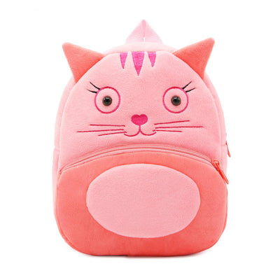 Animal Shaped Plush Backpack For Kids