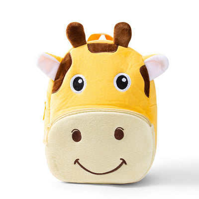 Animal Shaped Plush Backpack For Kids