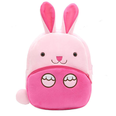 Animal Shaped Plush Backpack For Kids