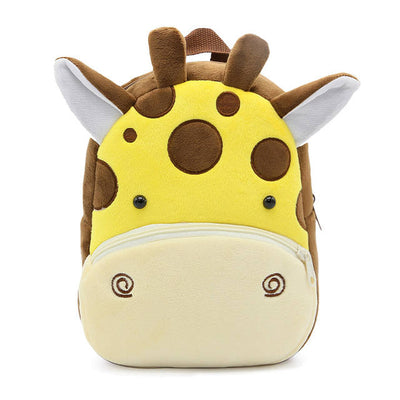 Animal Shaped Plush Backpack For Kids