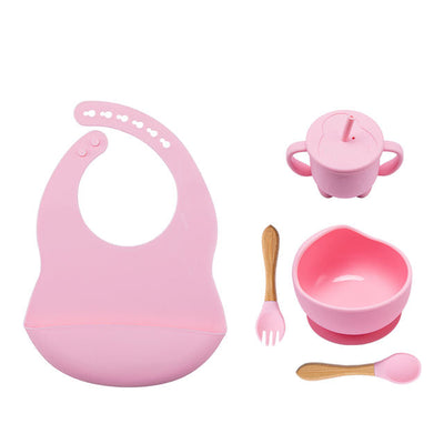 5pcs Baby Feeding Bowl With Suction
