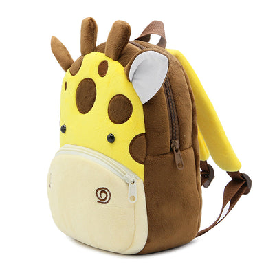 Animal Shaped Plush Backpack For Kids