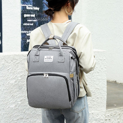 Diaper Bag With Fold Out Changing Pad